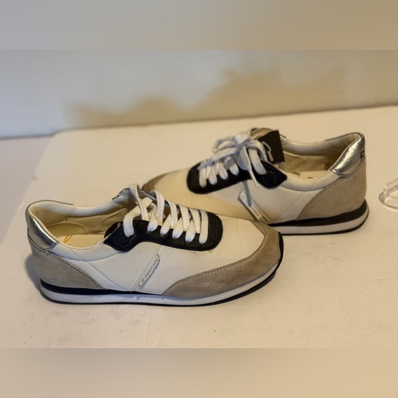 Sam Edelman Reve Tori Shoes Women's 7.5 Leather Lace Up Athletic Sneakers - Picture 5 of 6